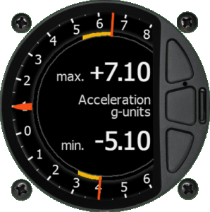 LXNAV G Meter 80mm FR